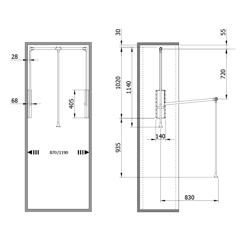 Servetto Professional black / chrome-plated 4